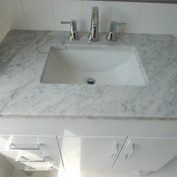 Hamptons Dream Home - Vanity Tops And Side Splashes