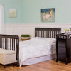 Dream On Me 5-in-1 Brody Convertible Crib With Changer, Black