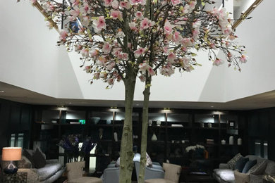 Bespoke Large Artificial Magnolia Tree