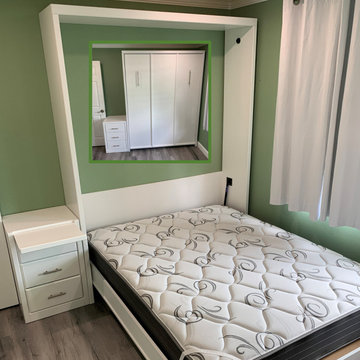 Savona Queen Vertical Murphy Bed + Nightstand: Craftsmanship for Multi‑Use