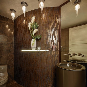 Contemporary 3 Story Luxury Condominium