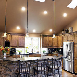 Custom Kitchen with Stone Isla&hellip; - Products