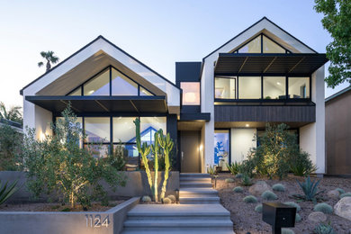 Inspiration for a modern exterior home remodel in San Diego