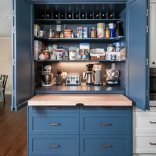 Kitchen-concealed storage