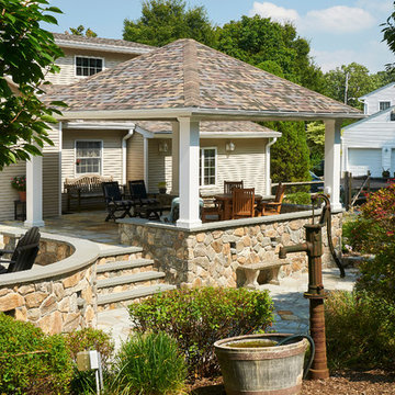 Backyard Patio & Pavilion Perfection in Wyckoff, NJ