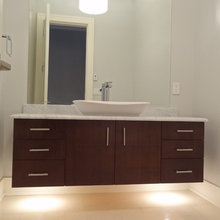 new powder room