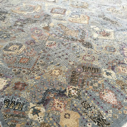 Transitional Wool and Silk - Area Rugs