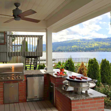 Outdoor Kitchen Installations with Evo Circular Cooktop