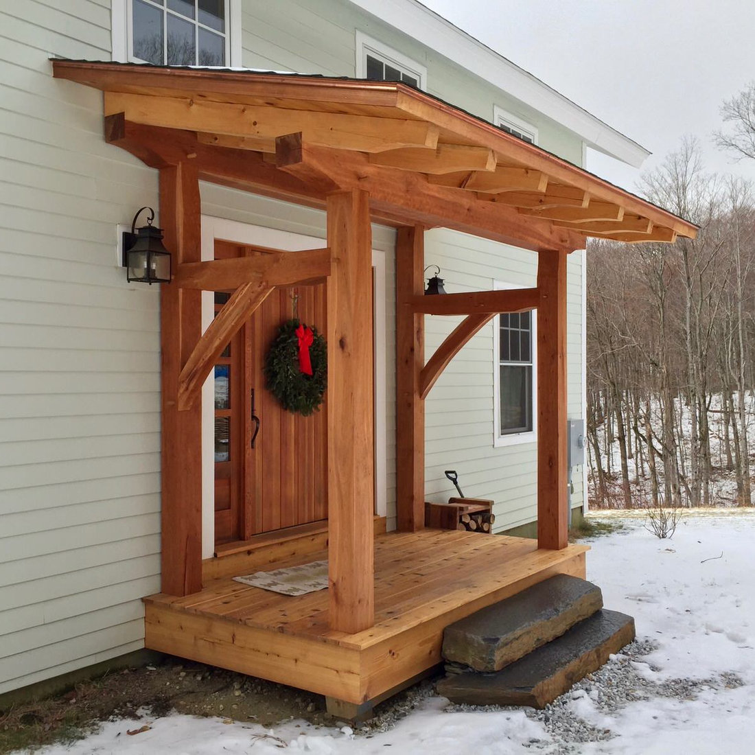 Timber Framed Entry