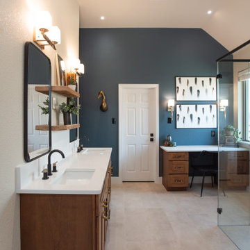 Blue Winged Teal - Master Bathroom
