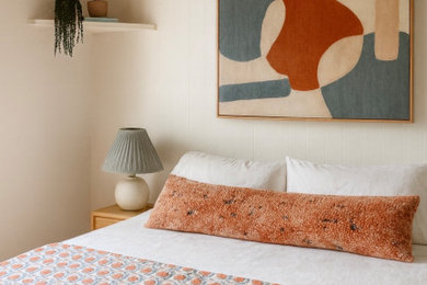 Island style bedroom photo in Other