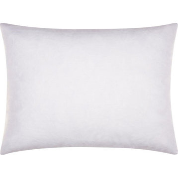 Mina Victory Down White Pillow Insert, 12"x16"