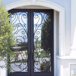 Wrought Iron Exterior Entry Doors - Products
