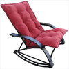 International Caravan Folding Rocking Game Chair in Cardinal Red