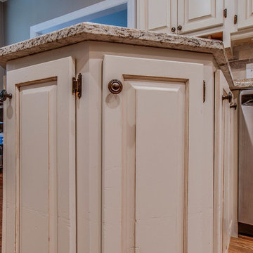 Knotty Pine to Linen with Brown Glaze