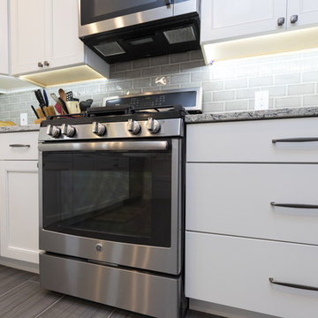 White Transitional Kitchen