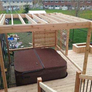 Spring 2017 - Two Level deck with Private Hot Tub