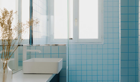 6 nouvelles petites salles de bains usent des petits carreaux