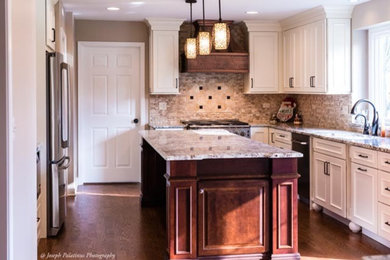 Transitional kitchen photo in Chicago