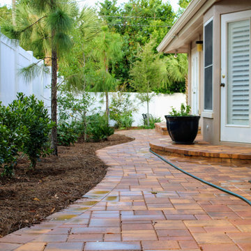 Backyard Patio and Pathway