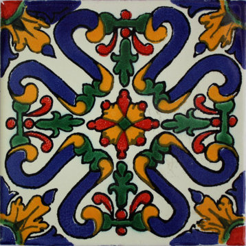 6x6 4 pcs Atessa Talavera Mexican Tile