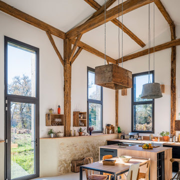 Réhabilitation d'une Grange par Frédéric Brillet