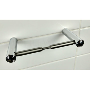 TileWare Promessa Series Toilet Paper Holders Traditional Bathroom Fixture, Polished Chrome