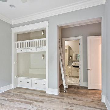My latest project Guest Room With Built in Bunks
