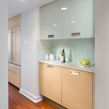 glass upper cabinets