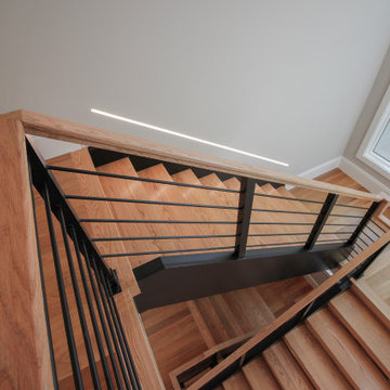 Project #73 | Bold Modern Staircase with Integrated Lighting