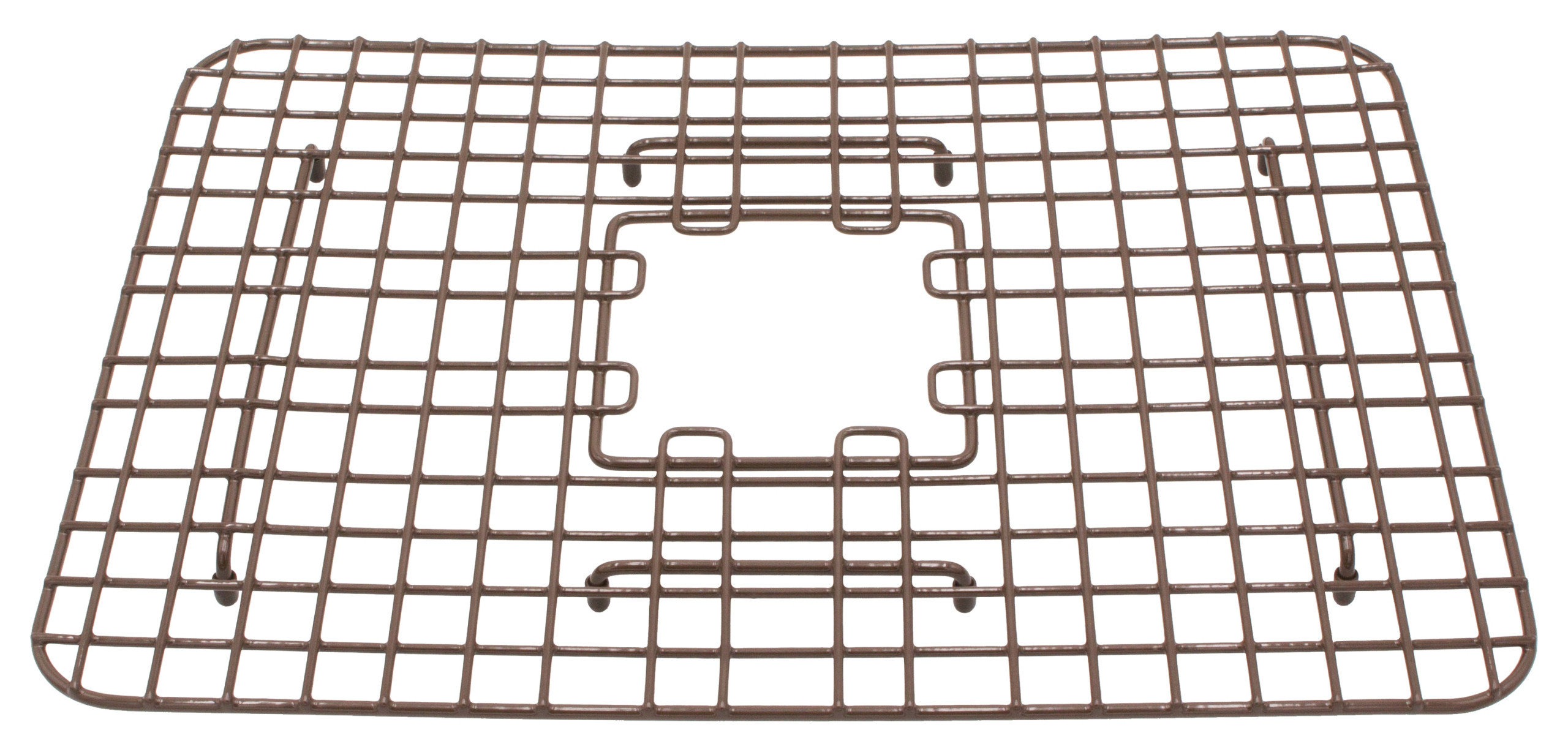 SinkSense Venturi Antique Brown 19.5"x14" Kitchen Sink Bottom Grid