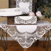 Dainty Lace Table Runner 15"x54" , Ivory