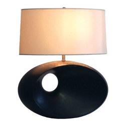 Convergence Dark Brown Table Lamp - Table Lamps