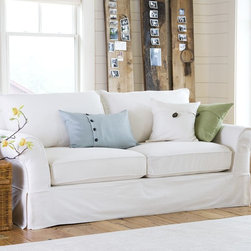 PB Comfort Slipcovered Sofa - Sofas