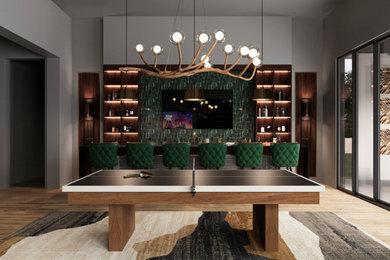 Family room - family room idea in Dallas