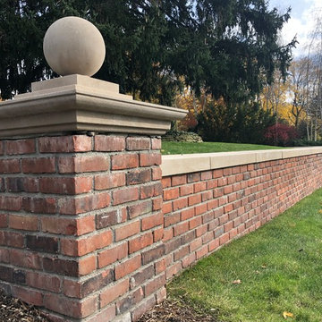Brick Masonry & Limestone pressure washing in Birmingham, MI