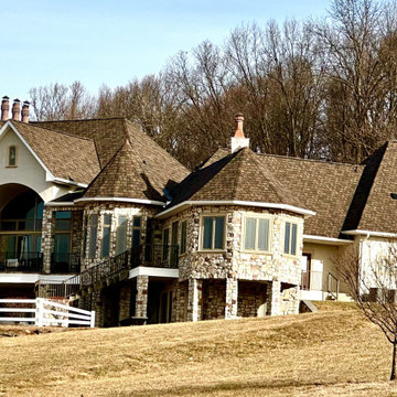 QuarryCut Stone - 90%Split Field 10%Plum - Irregular