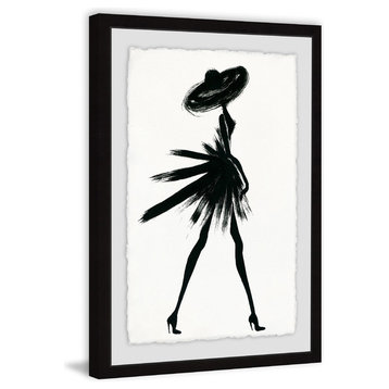"Little Black Dress II" Framed Painting Print, 16"x24"
