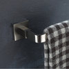Bathroom Tissue Holder without Cover, Brushed Nickel