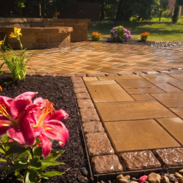 Paver Patio Installation Ballston Spa, NY Backyard
