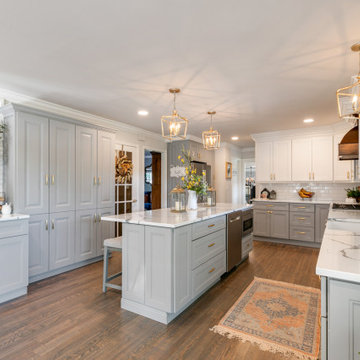 Cape May Court House Farmhouse Kitchen Remodel