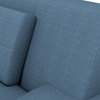 Hamlin One Arm Sofa With Chaise, Calvin Sea Blue