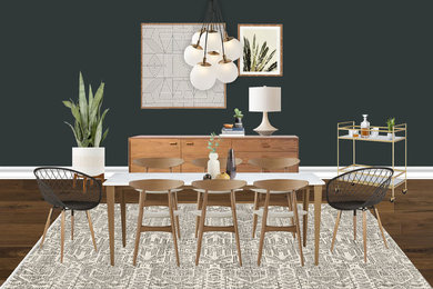 Scandinavian Midcentury Dining Room