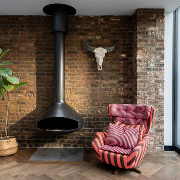 A Collected Indigo Home: Layered Textures, Mid-Century & Considered Living