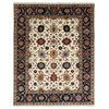 UMBRIA Hand Made Wool Area Rug, Multi-color, 9'x12'