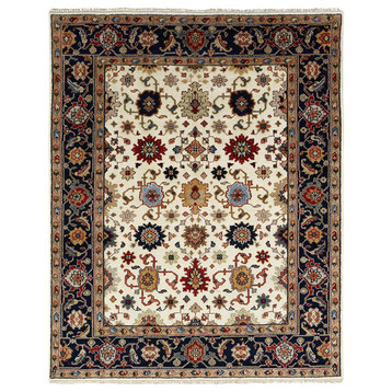 UMBRIA Hand Made Wool Area Rug, Multi-color, 10'x14'