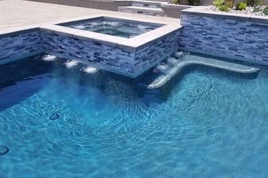 Pool - transitional pool idea in Orange County