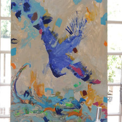 SOLD!!!  Art - Original Abstract Painting,  48 X 36 - Mixed Media Art