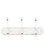 Antique Style Wooden Wall Coat Rack, White