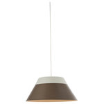 Legion Furniture - Legion Furniture Taylor Pendant Lamp, Brown - Light up any room with the Taylor Pendant Lamp from Legion Furniture. Boasting a sleek and sophisticated design, this pendant is a gorgeous and updated addition to your dining room, kitchen or bathroom. The lamp is inspired by Midcentury Modern style and has a cone shade that allows for a warm glow to be cast in any room.